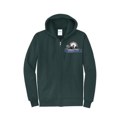 Adult Unisex Full-Zip Hoodie (Full Color Design) Thumbnail